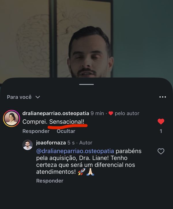Depoimento sobre o DorMap